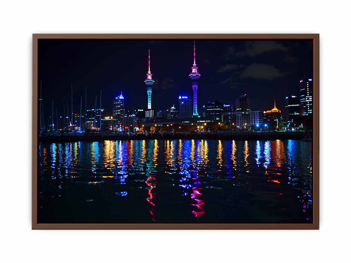 Auckland  Skyline  Canvas Art Print-6