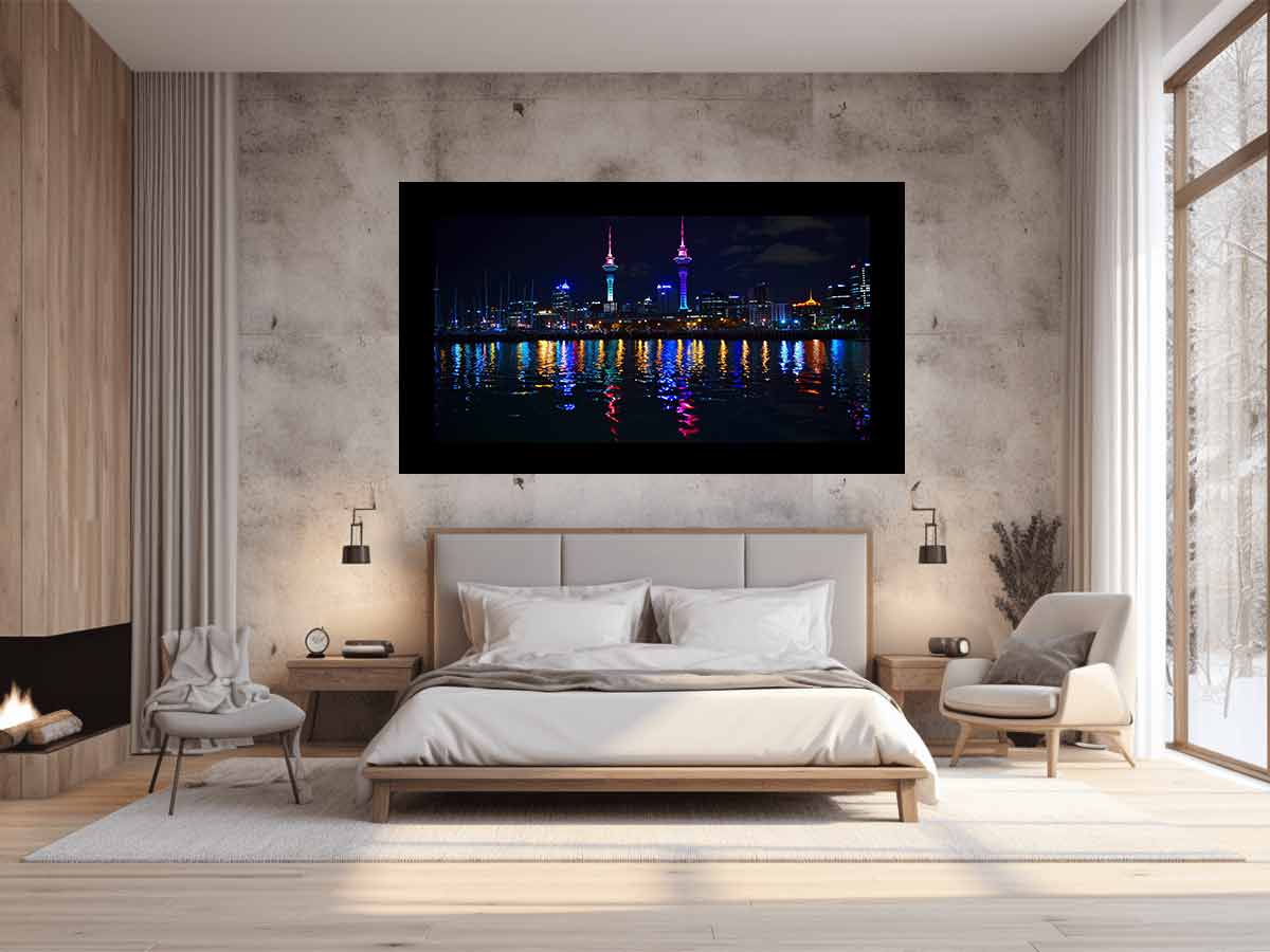 Auckland  Skyline  Canvas Art Print-1
