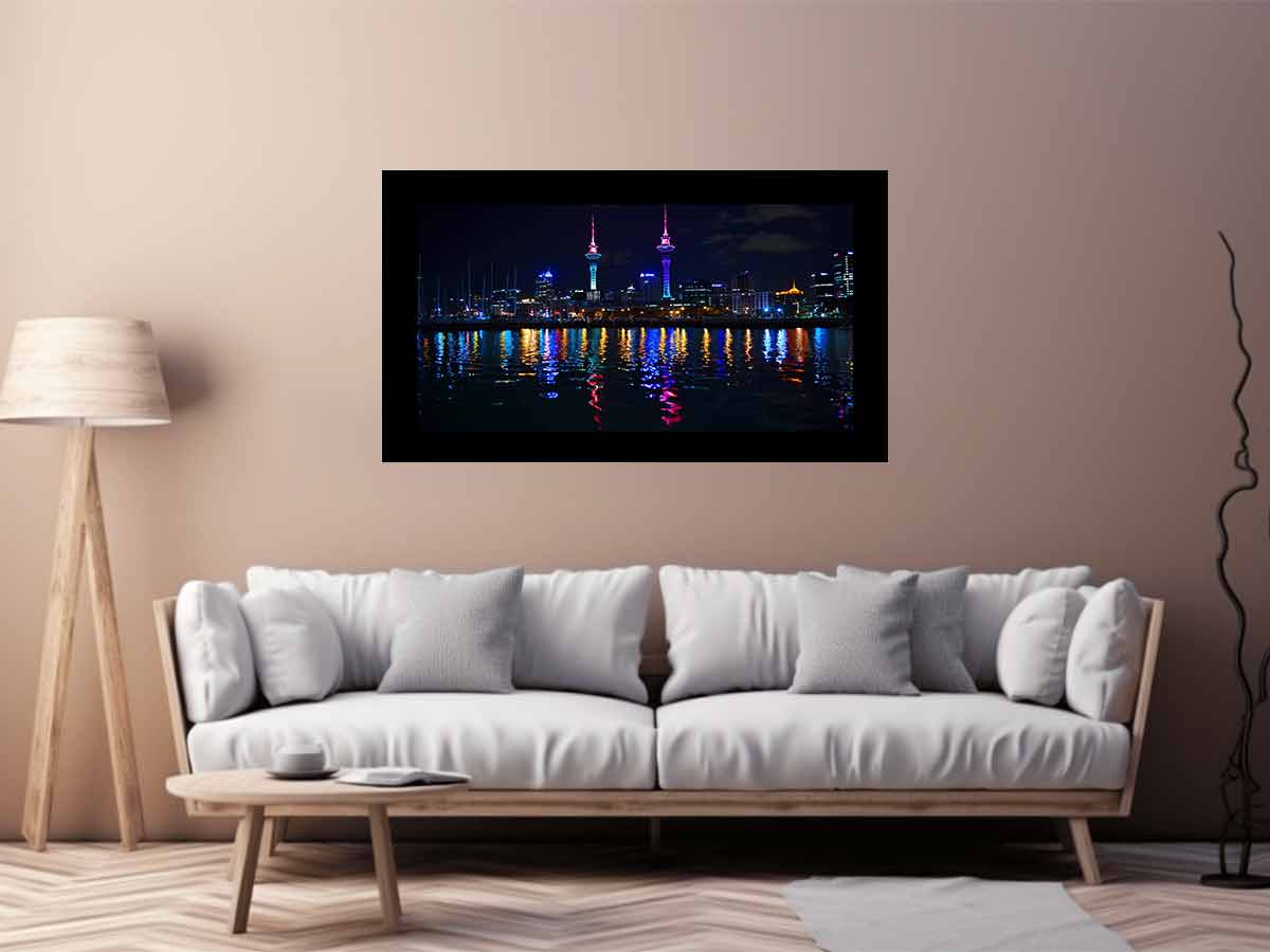 Auckland  Skyline  Canvas Art Print-2