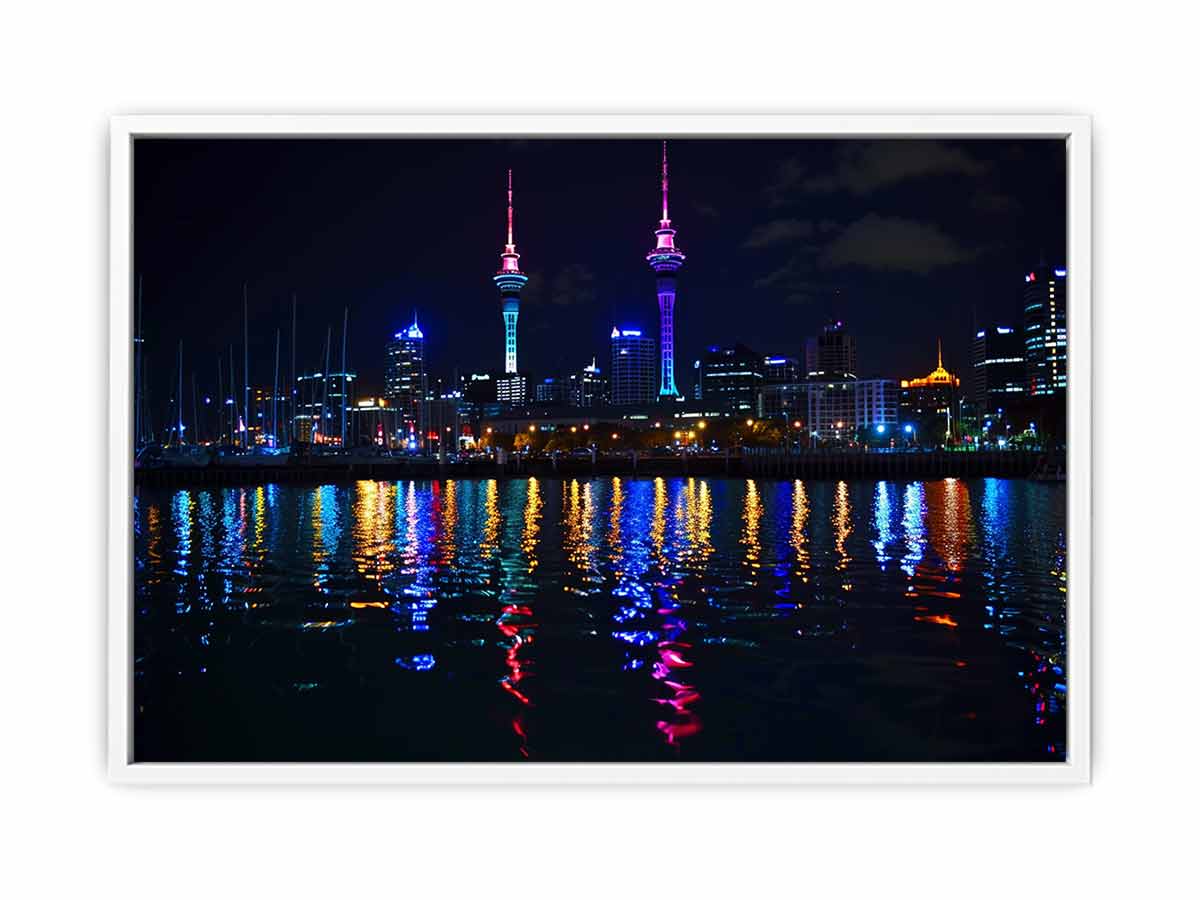 Auckland  Skyline  Canvas Art Print-5