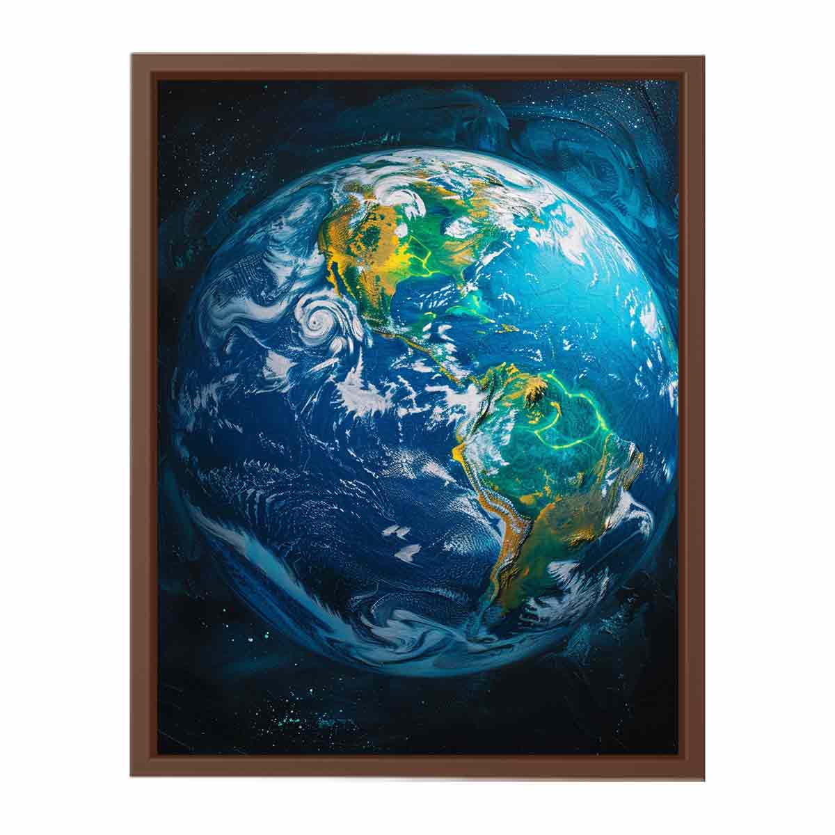 Earth  Canvas Painting Art-6