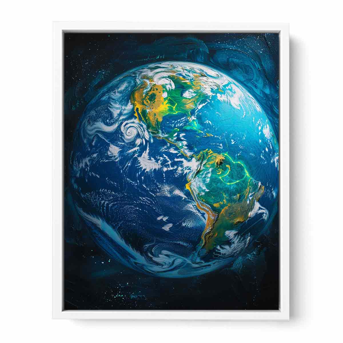 Earth  Canvas Painting Art-5