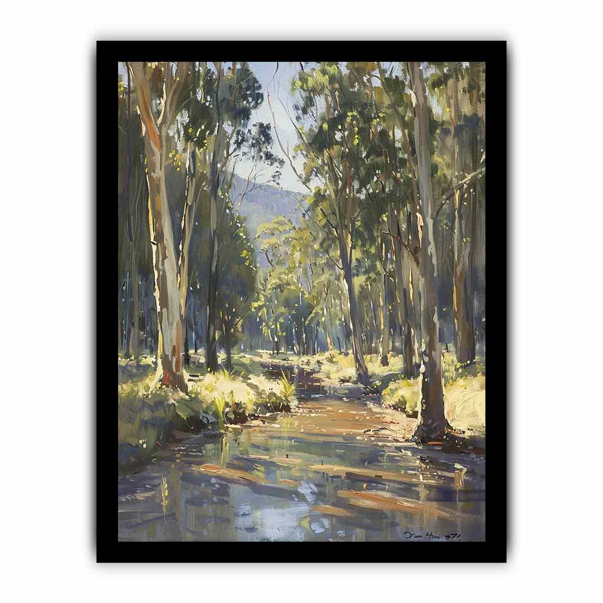 Beautiful Creek Canvas Art Print-7