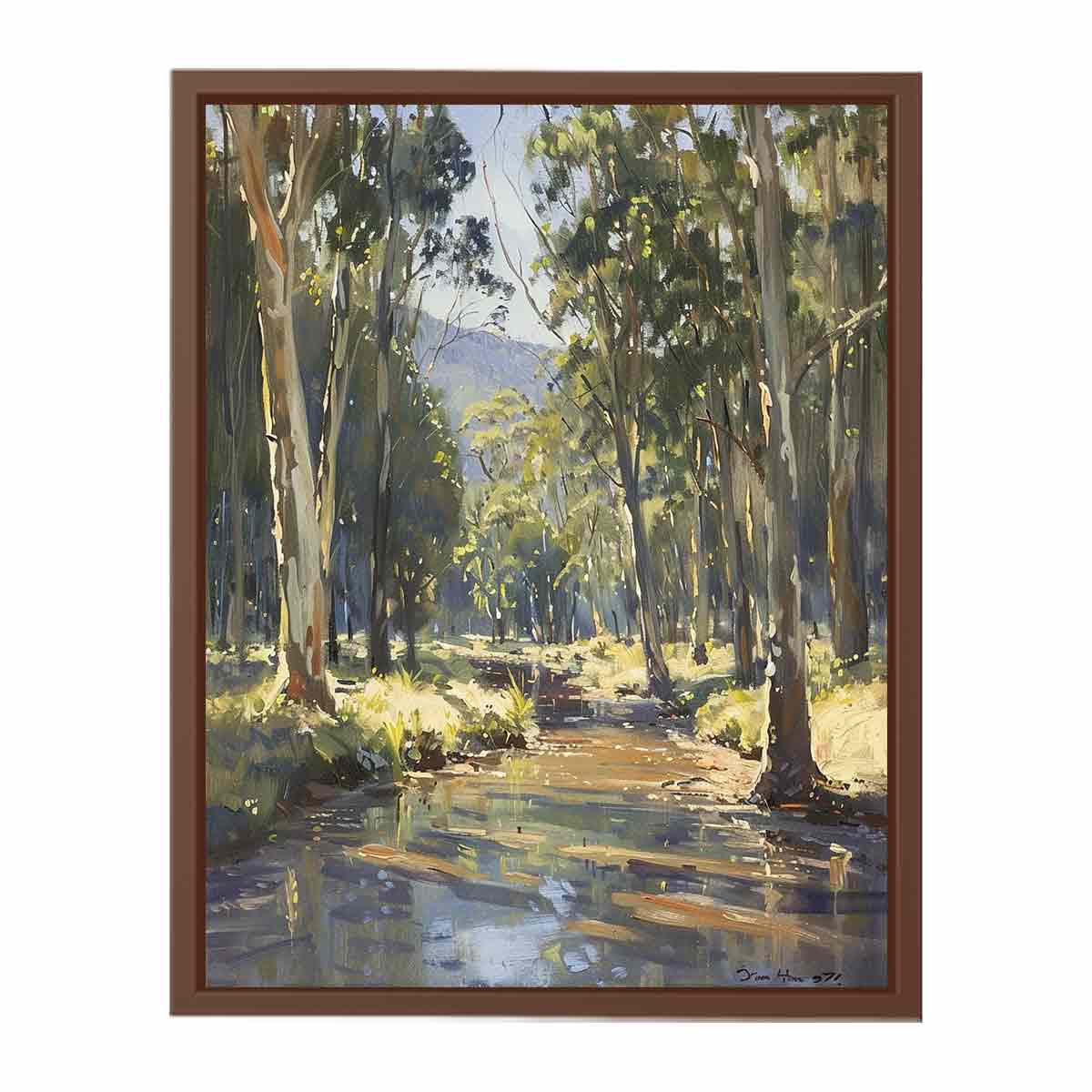Beautiful Creek Canvas Art Print-6
