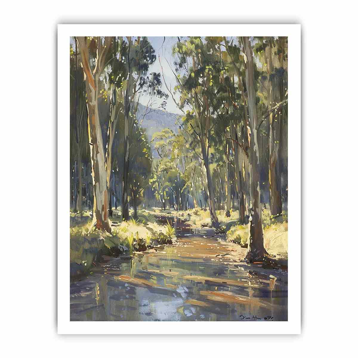 Beautiful Creek Canvas Art Print-8