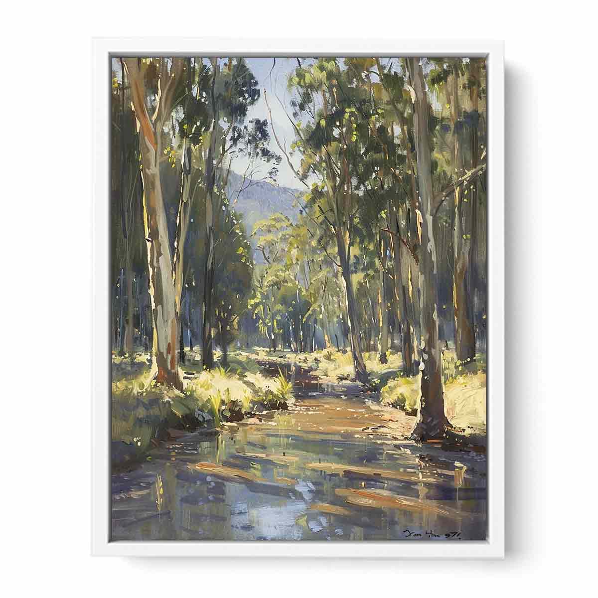 Beautiful Creek Canvas Art Print-5