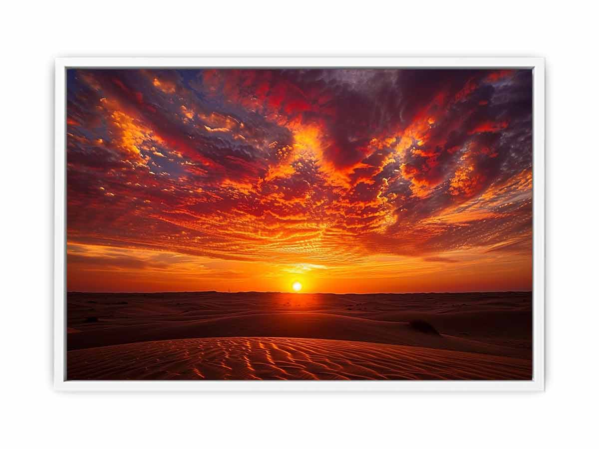 Sunrise  Canvas Painting Art Print-5