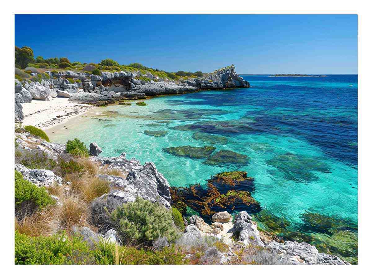 Rottnest  Island Perth  Canvas Art Print-0