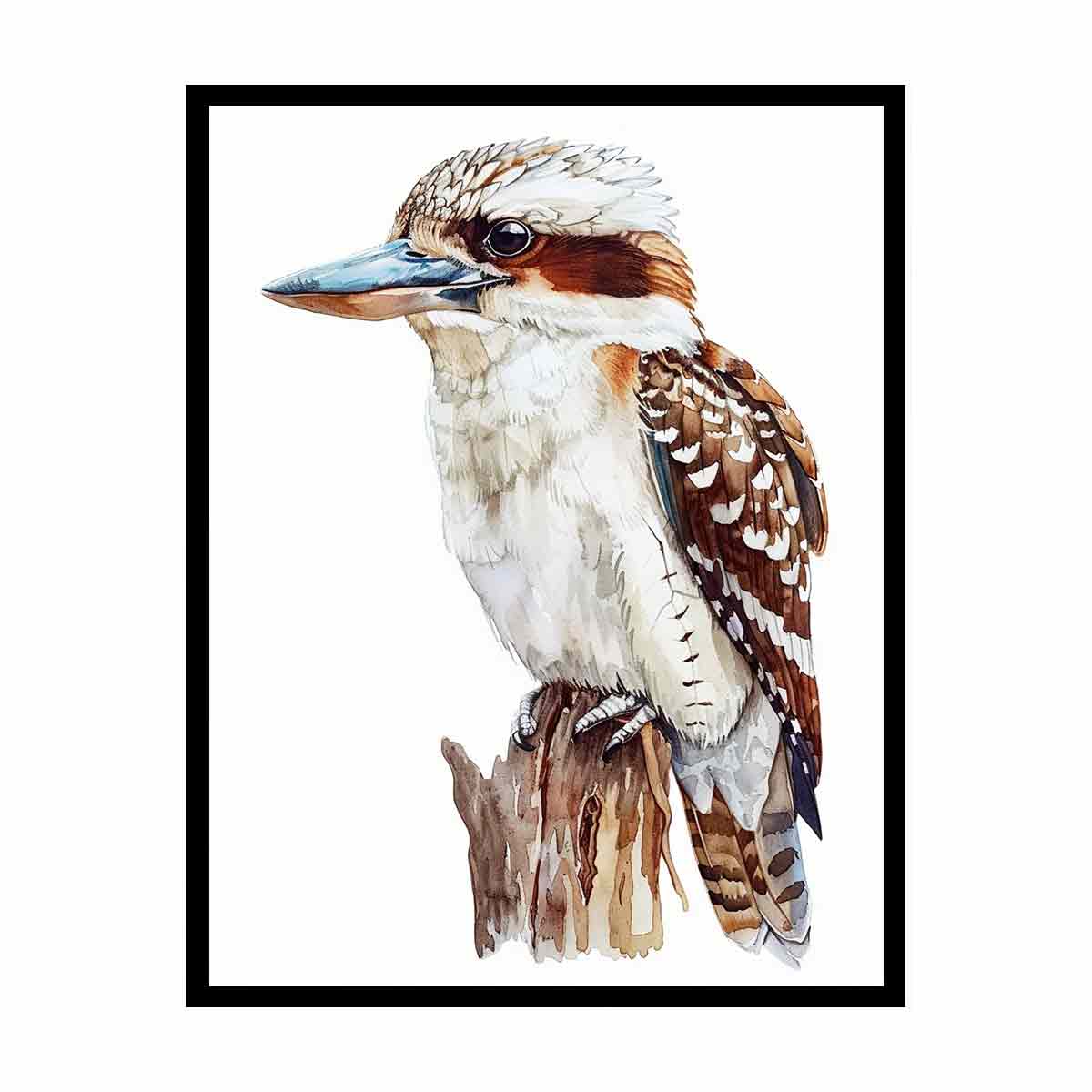 Kookaburra  Canvas Painting Artwork-4