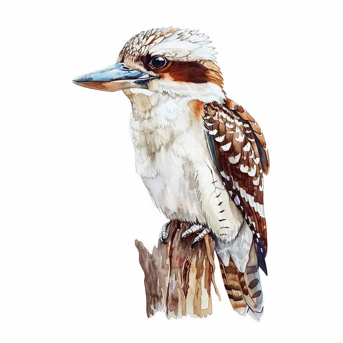 Kookaburra  Canvas Painting Artwork-0
