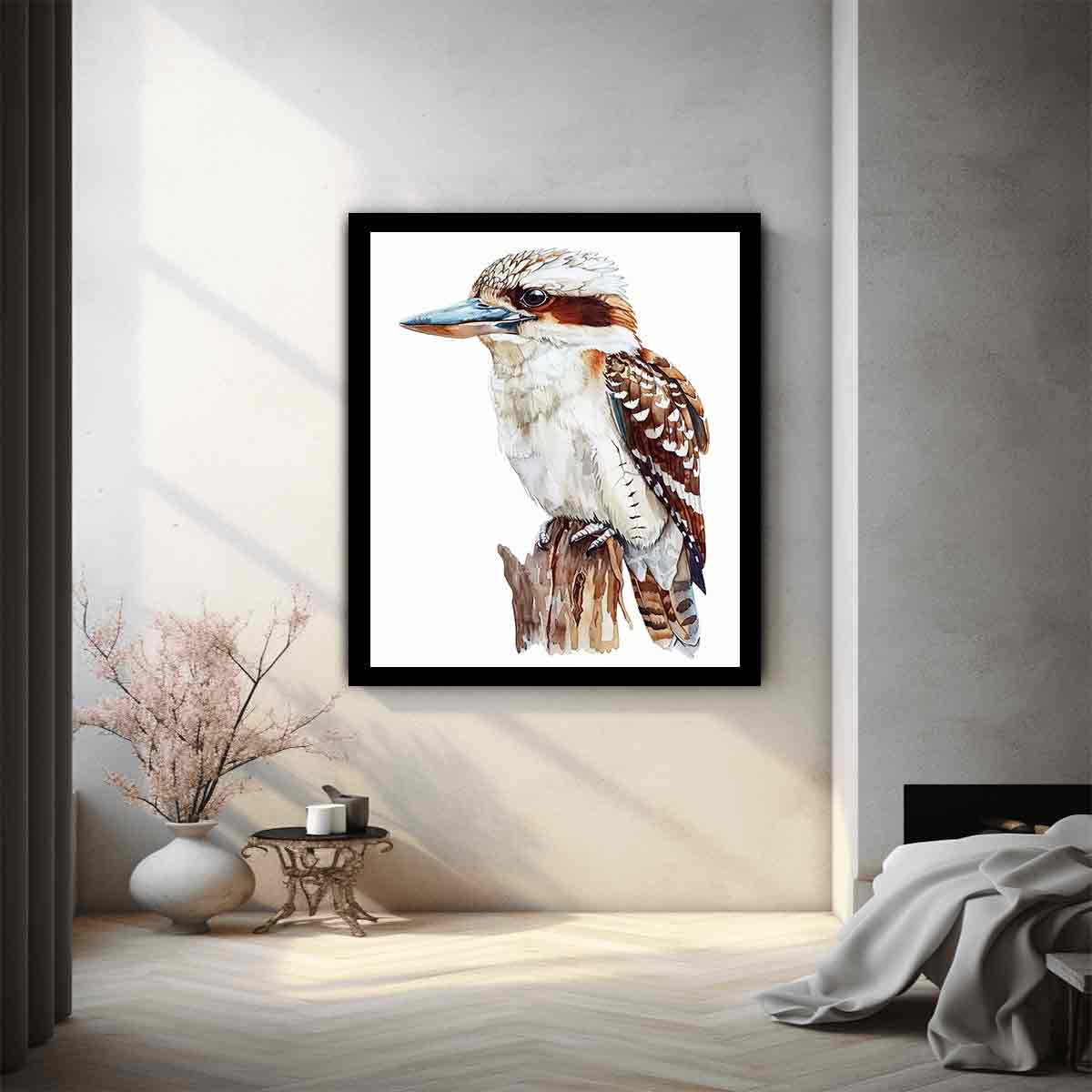 Kookaburra  Canvas Painting Artwork-1