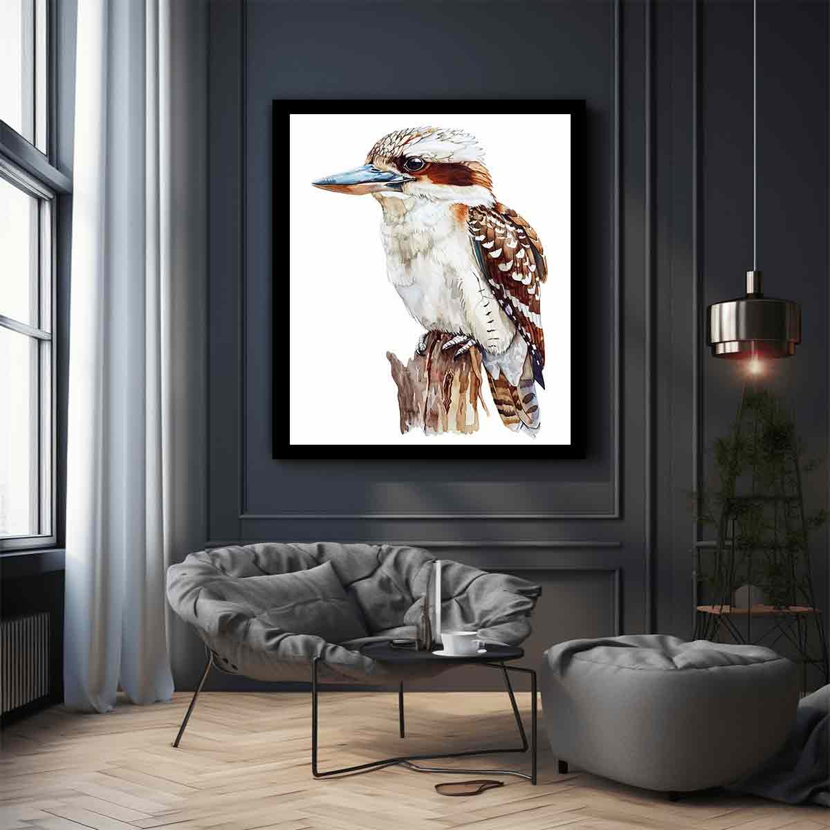 Kookaburra  Canvas Painting Artwork-2