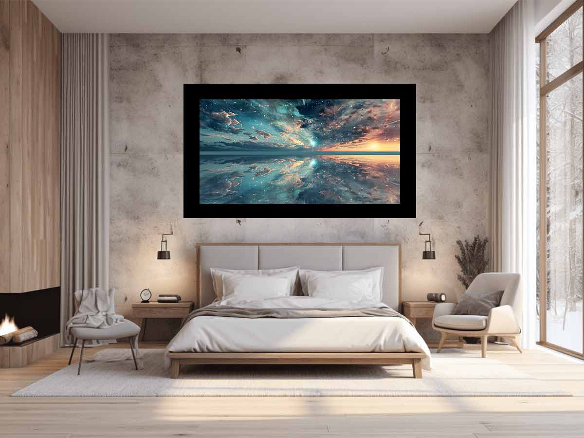 Surreal Reflections  Canvas Art Print-1