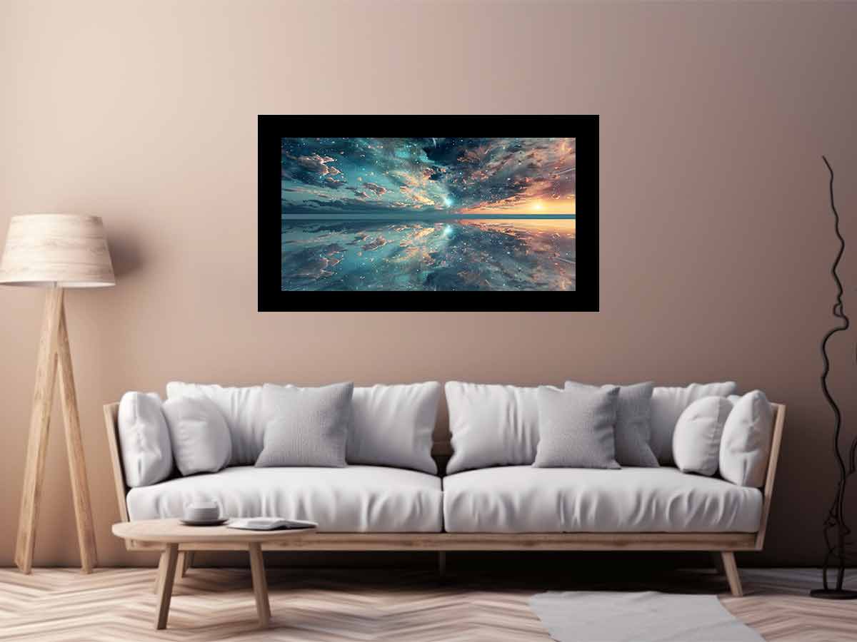 Surreal Reflections  Canvas Art Print-2