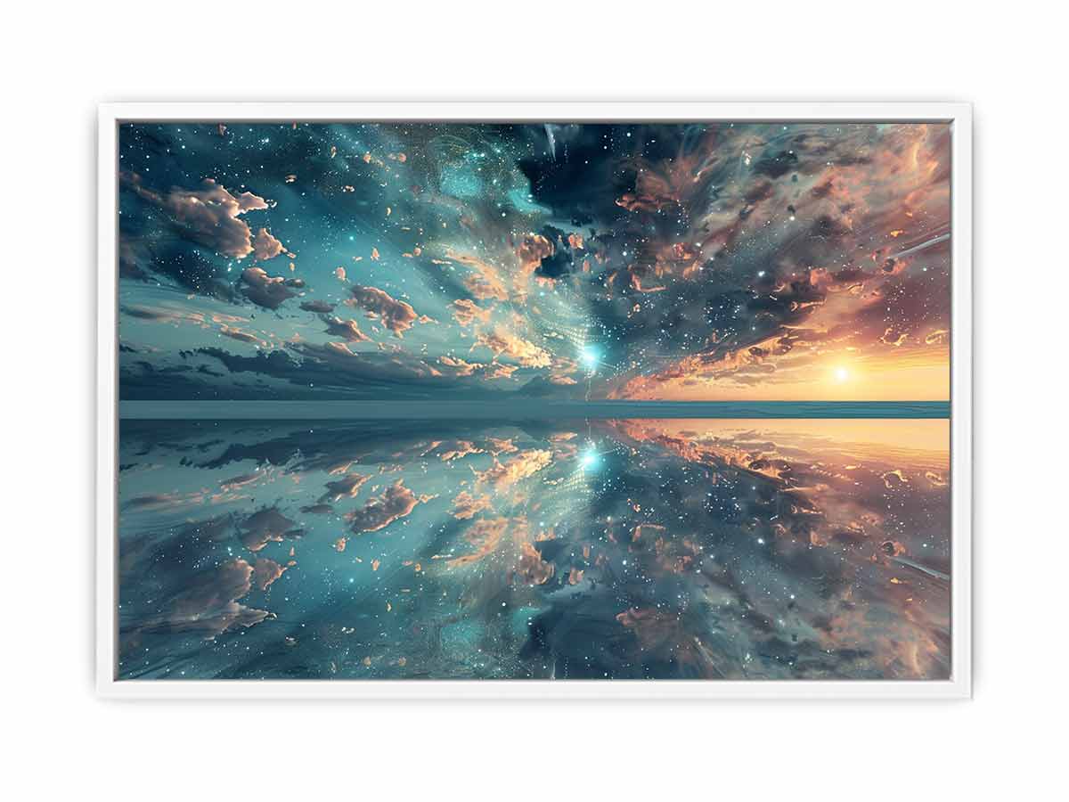 Surreal Reflections  Canvas Art Print-5
