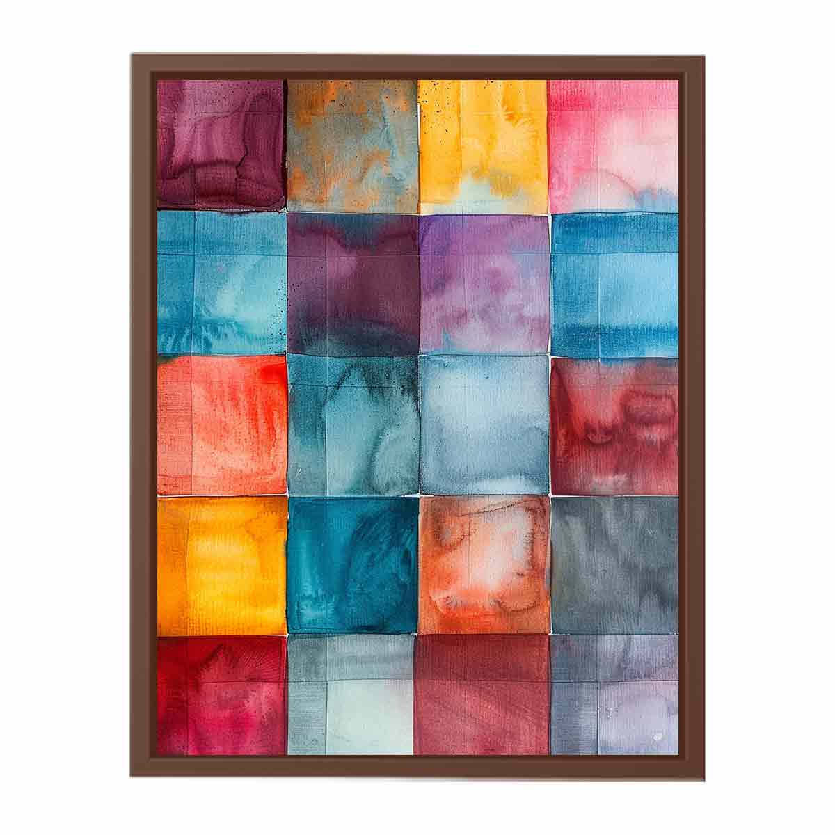Abstract Squares Canvas Painting Artwork-5
