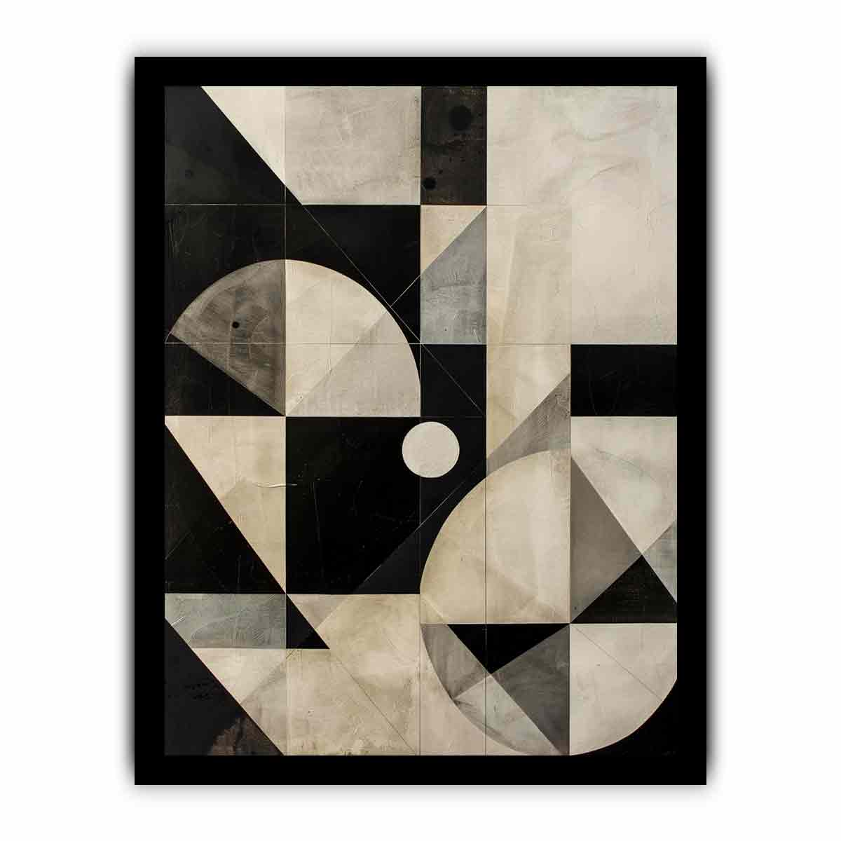 Geometric  Canvas Art print-7