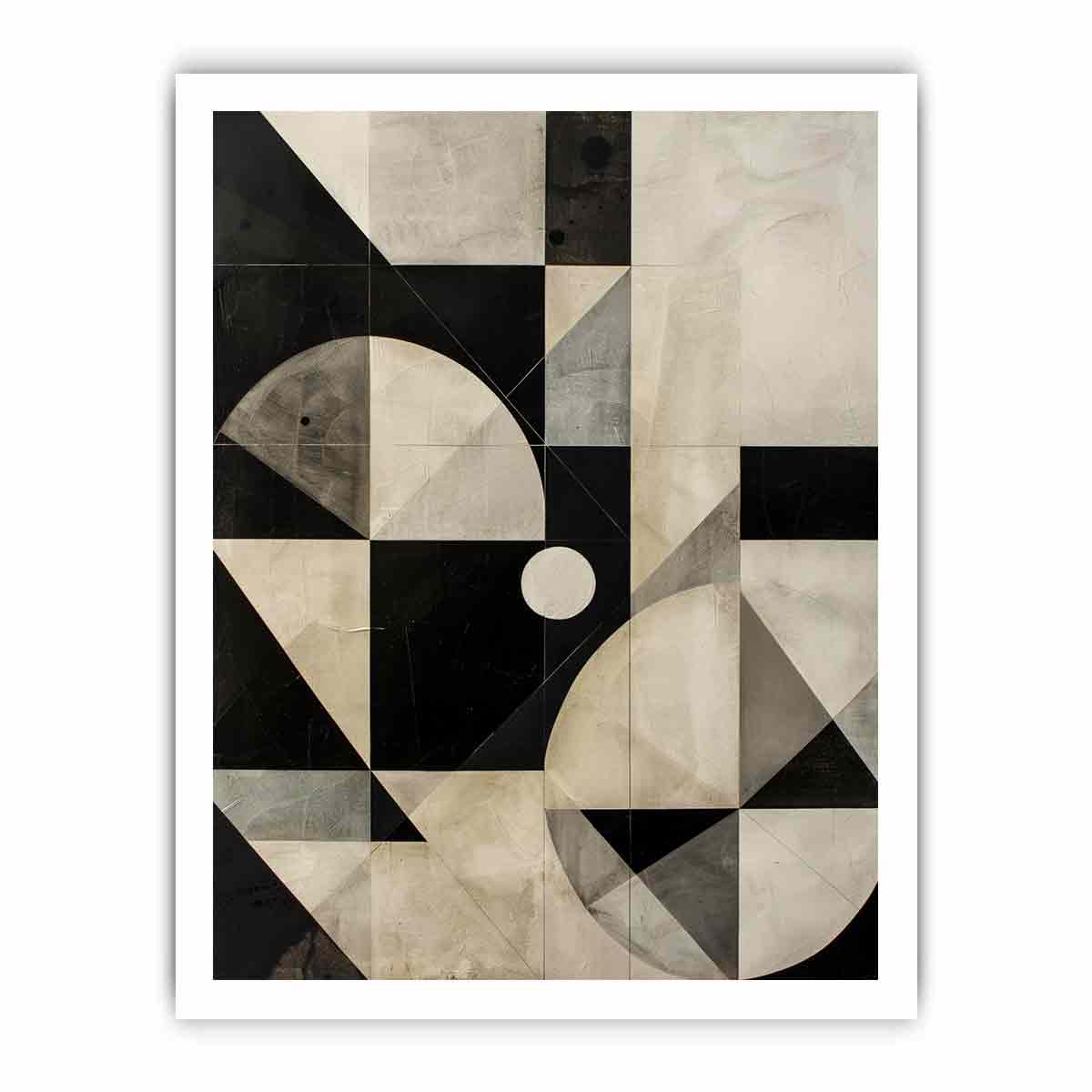 Geometric  Canvas Art print-8