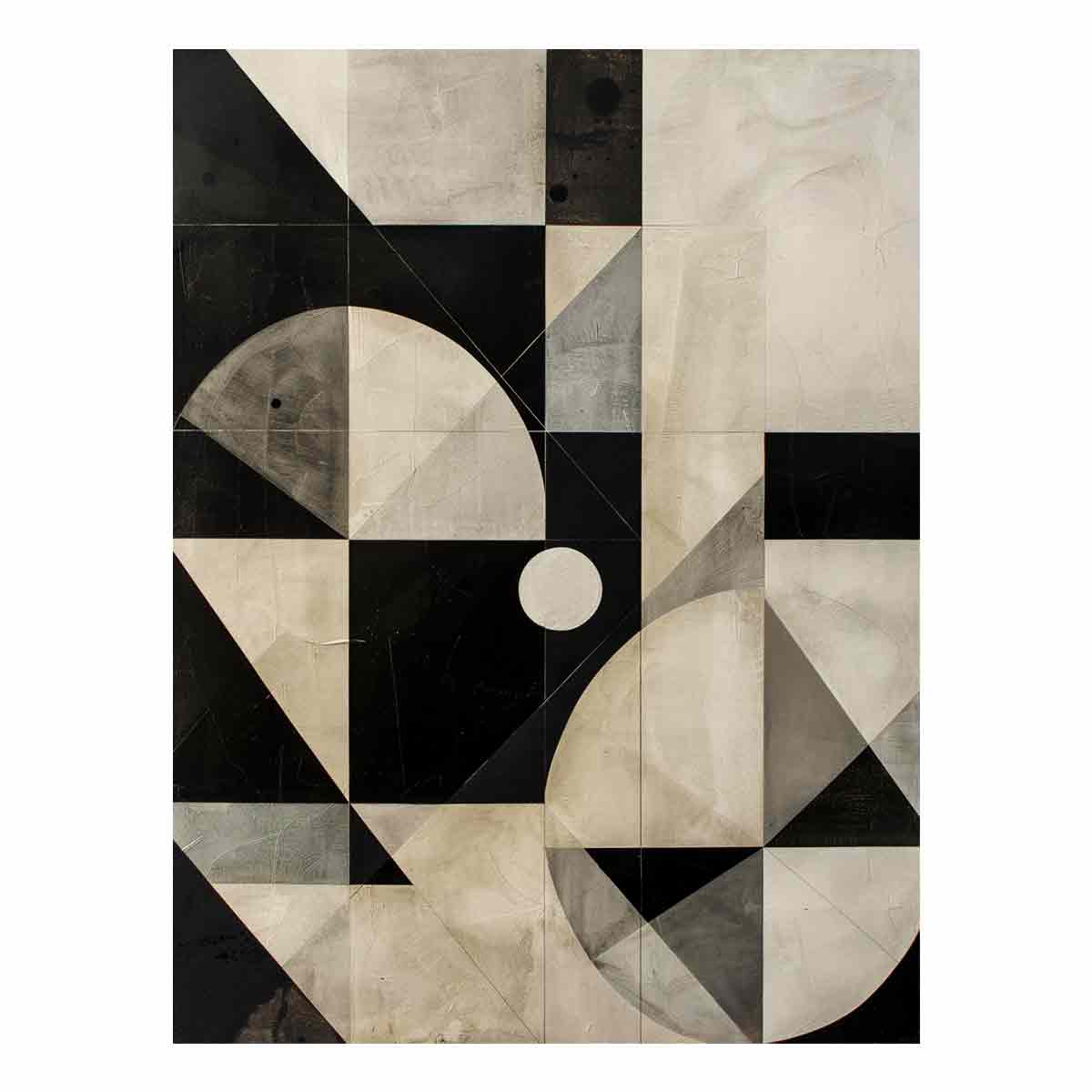 Geometric  Canvas Art print-0