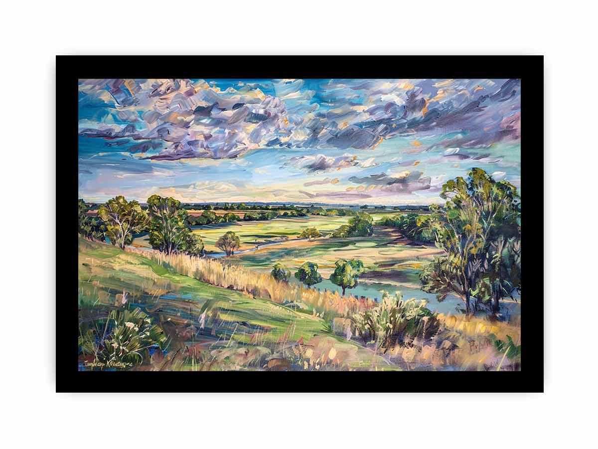 Countryside  Canvas Painting Artwork-7