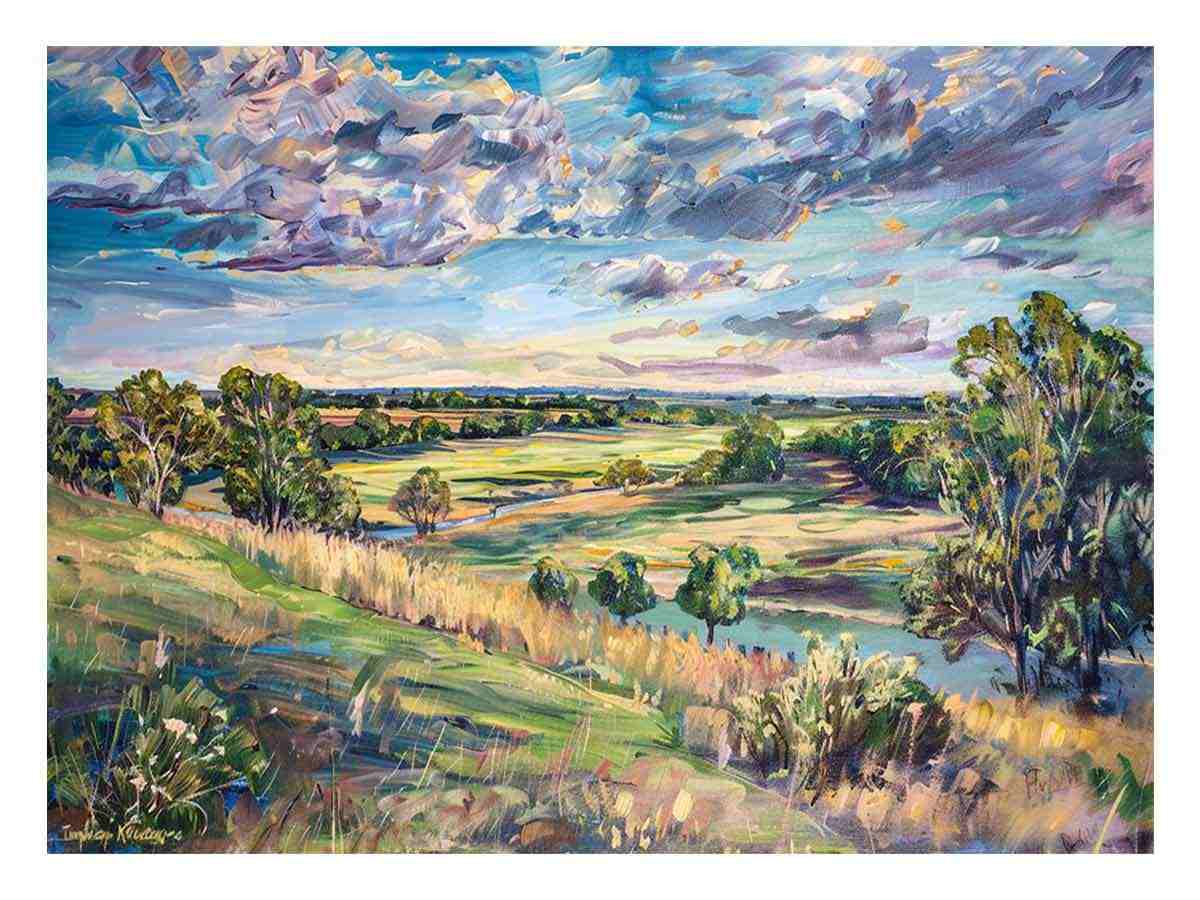 Countryside  Canvas Painting Artwork-0
