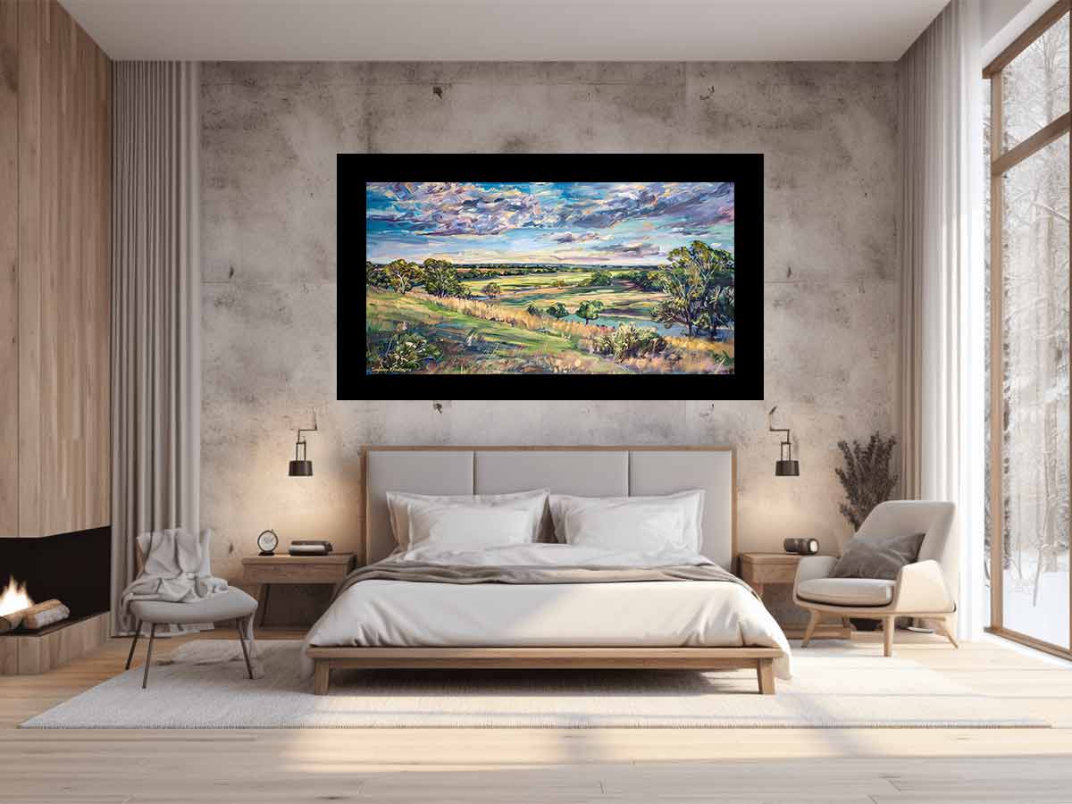 Countryside  Canvas Painting Artwork-1