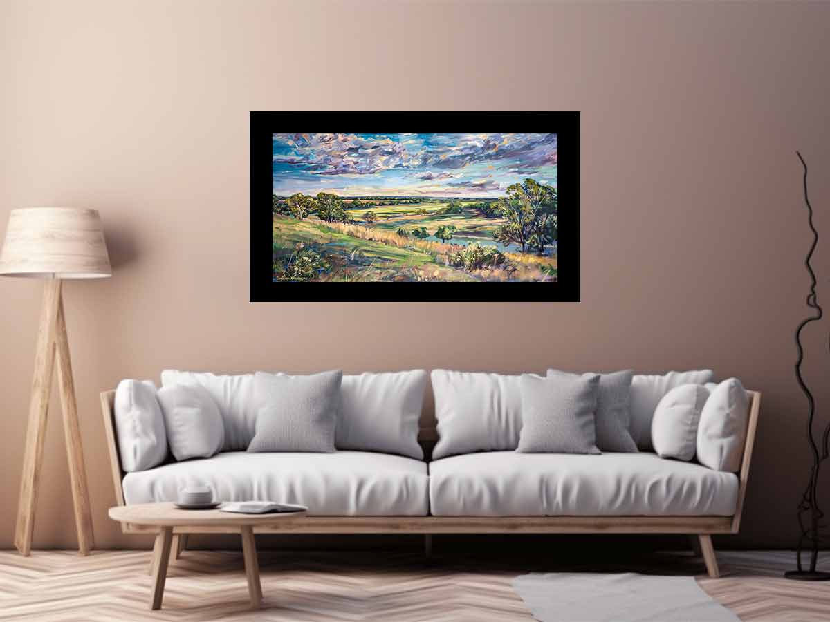 Countryside  Canvas Painting Artwork-2