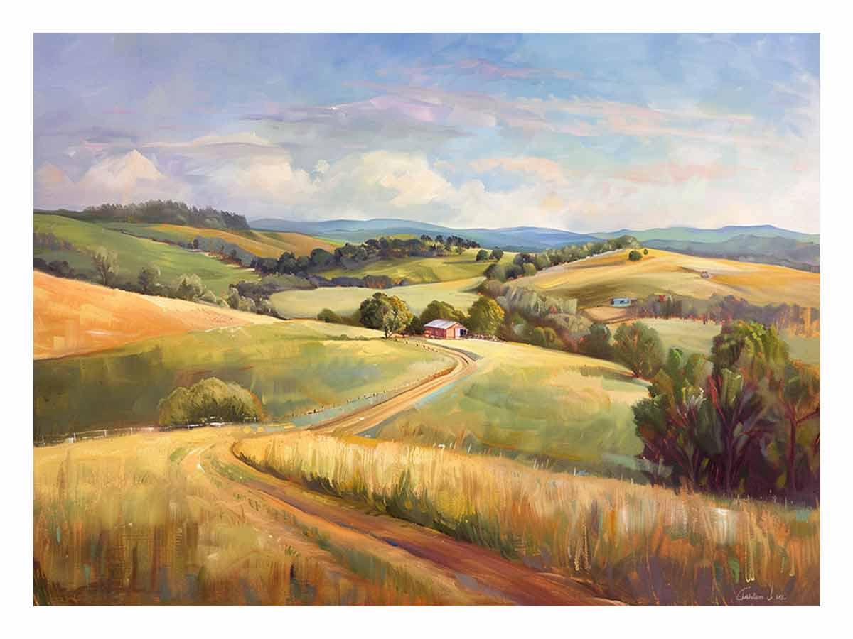 Australia  Landscape  Canvas Art Print-0