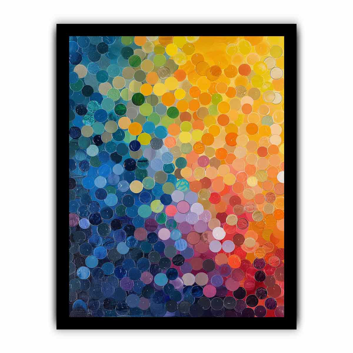 Points Dot Canvas Painting Artwork-7