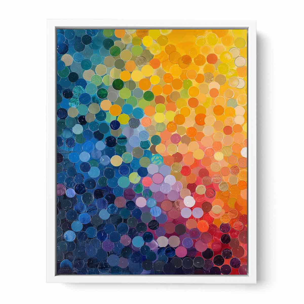 Points Dot Canvas Painting Artwork-5