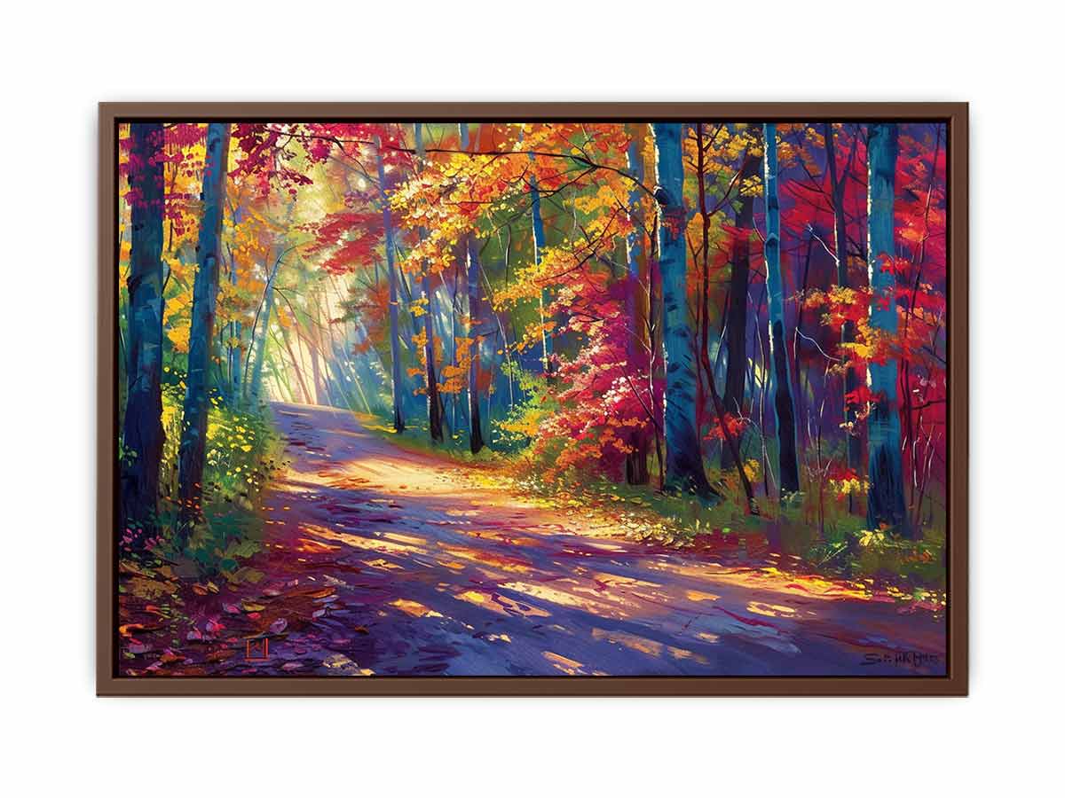 Autumn Trees Canvas Art Print-6