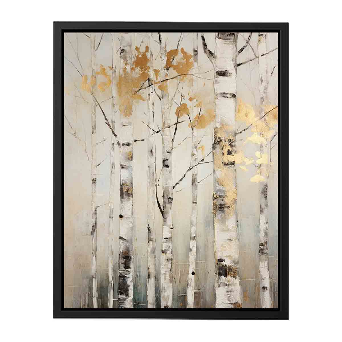 Birch Tree Art  Canvas Painitng Print-4