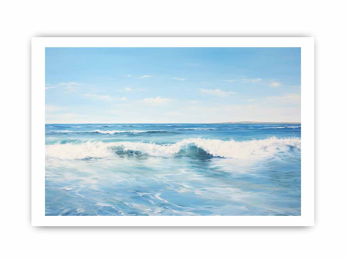 Calm Ocean  Canvas Painting  Print-8
