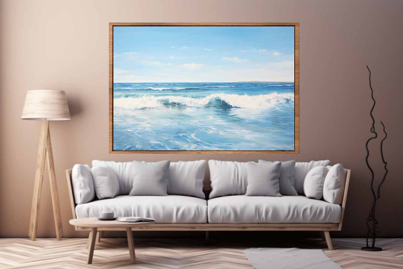 Calm Ocean  Canvas Painting  Print-2