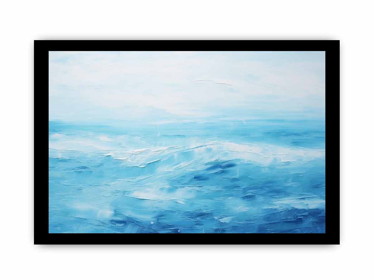 Ocean Abstract Artwork Canvas Art Print-7