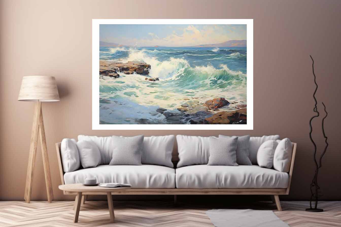 Sea Waves Painitng-1