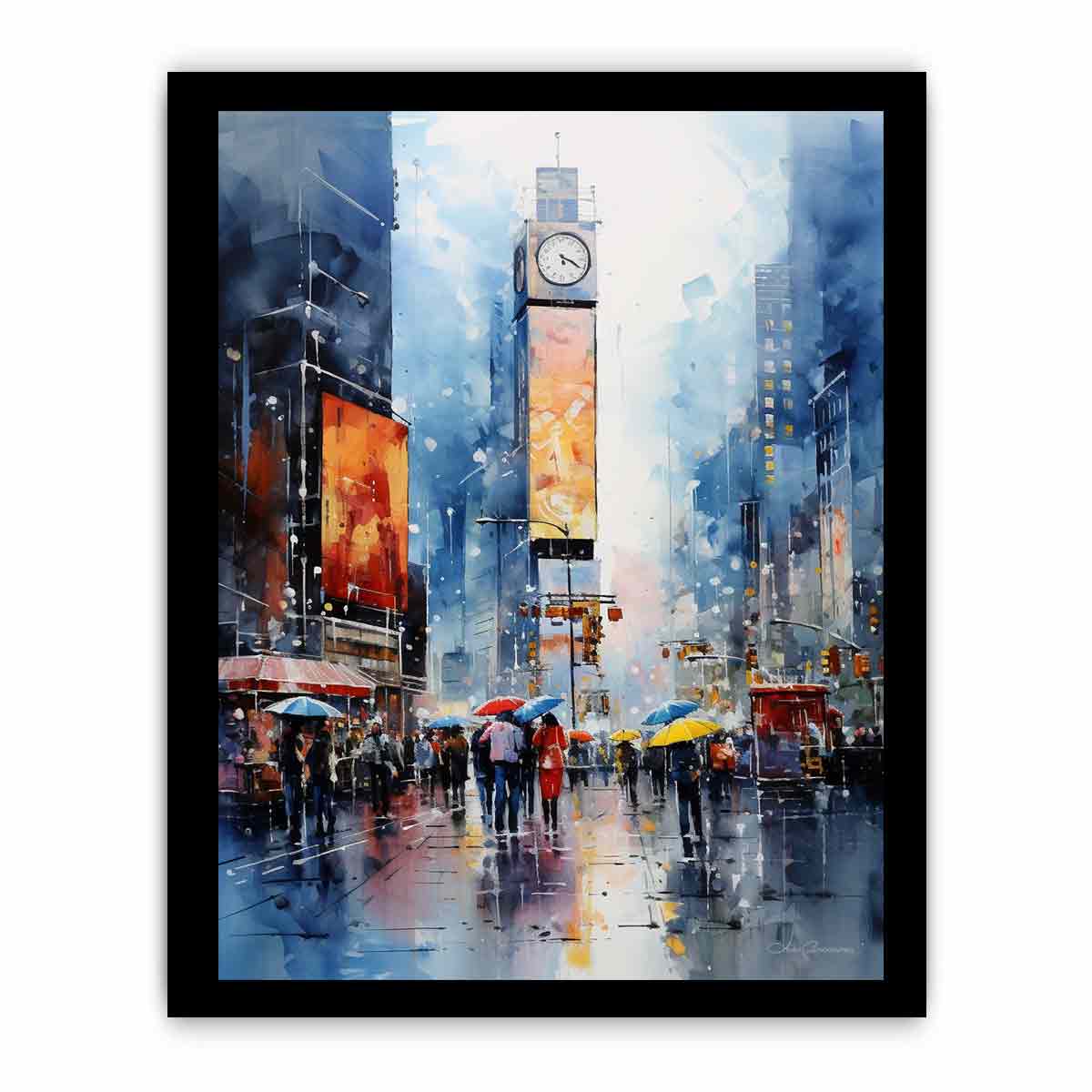 Times Square  Canvas Art Print-7