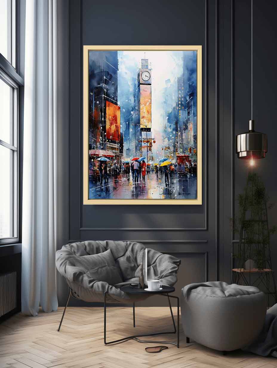 Times Square  Canvas Art Print-1
