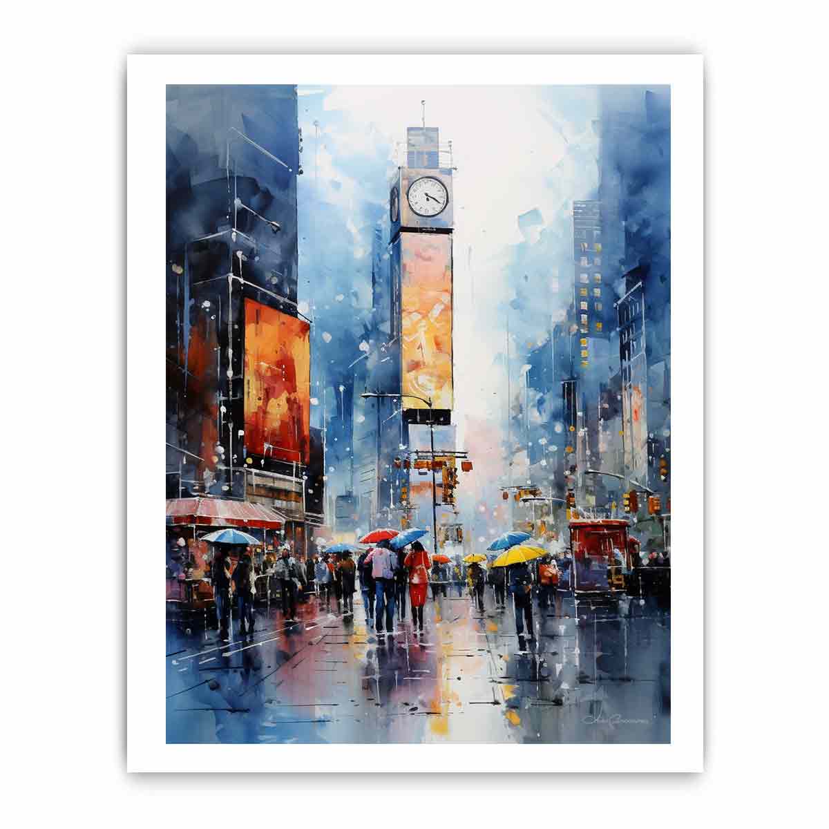 Times Square  Canvas Art Print-8