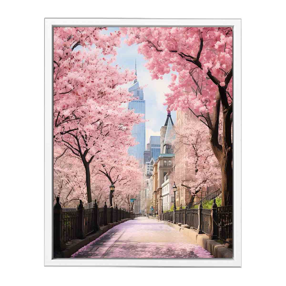 New York Spring Art Canvas Art Print-5