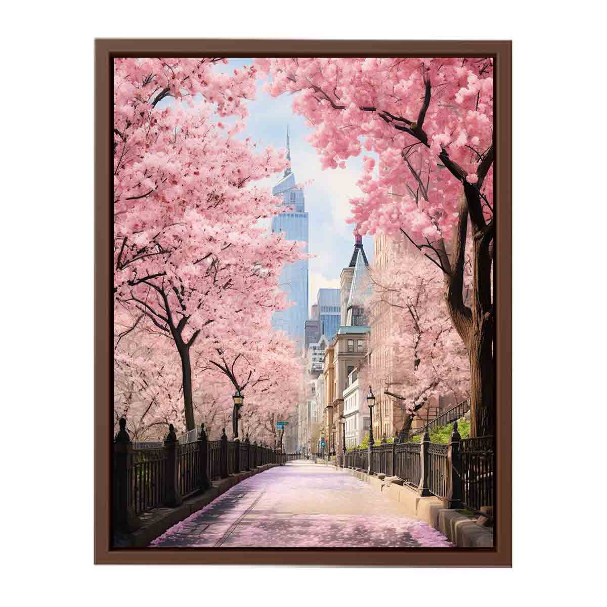 New York Spring Art Canvas Art Print-6