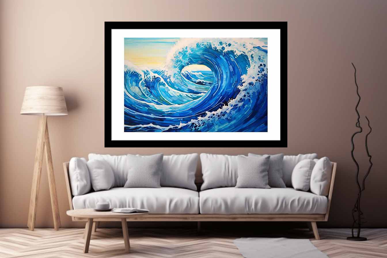 Ocean Waves  Canvas Art Print-2