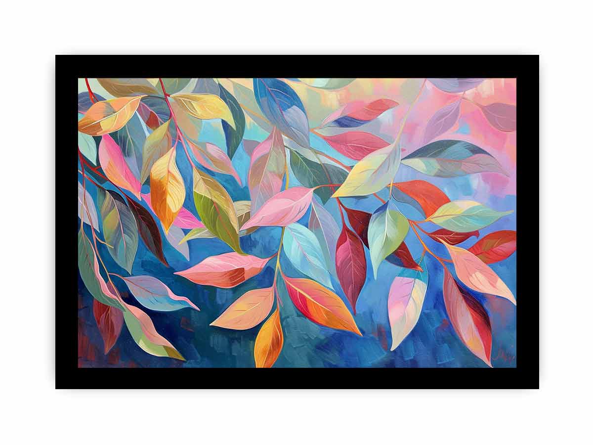 Leaves Canvas Painitng-7