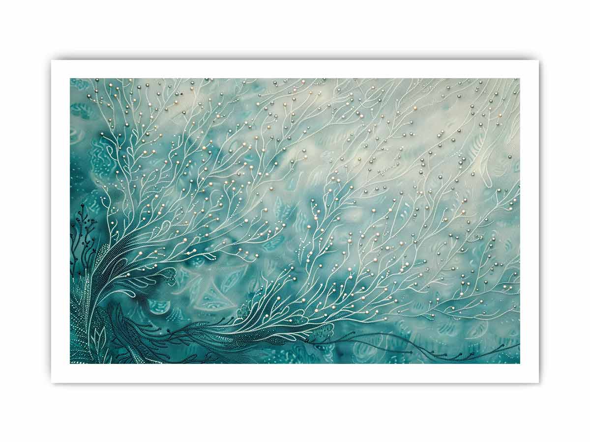 Teal Branches Artwork-8