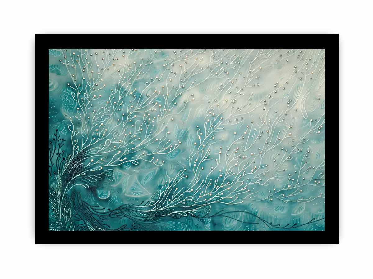 Teal Branches Artwork-7