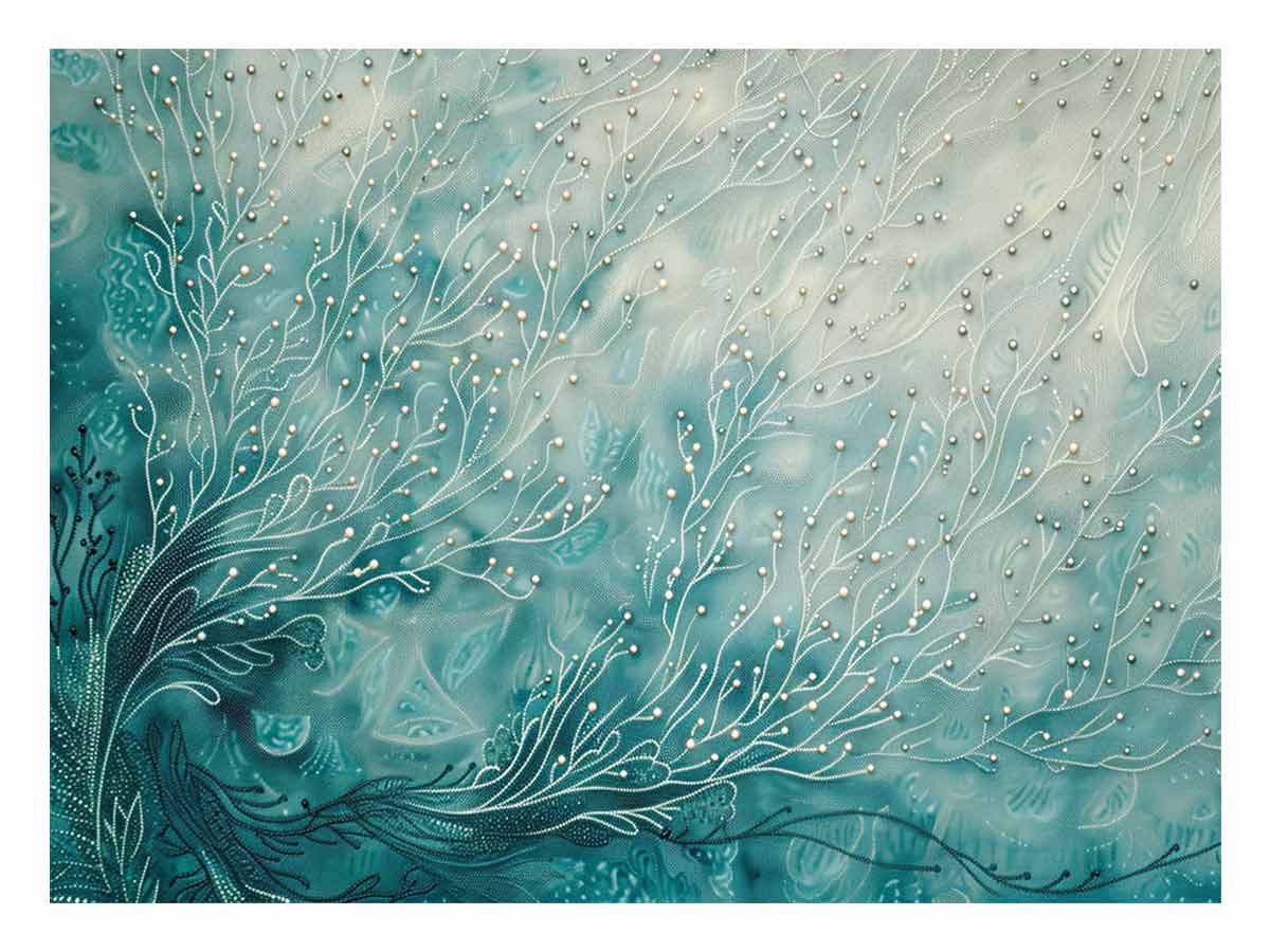 Teal Branches Artwork-0