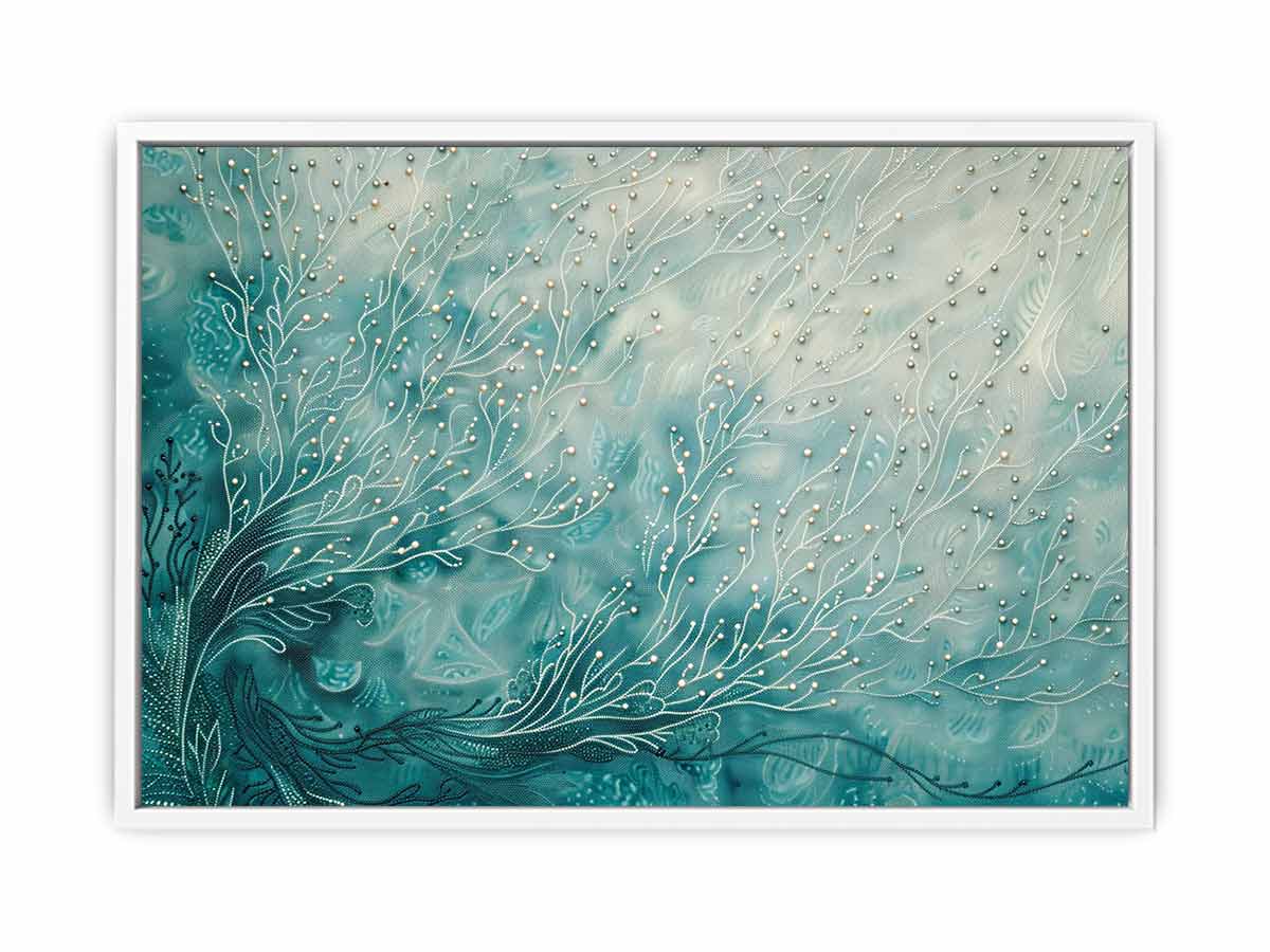 Teal Branches Artwork-5