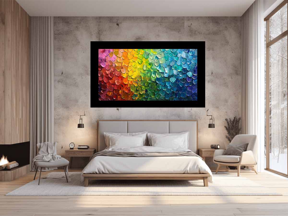 Cascading Luxury Painting Canvas Art Print-1