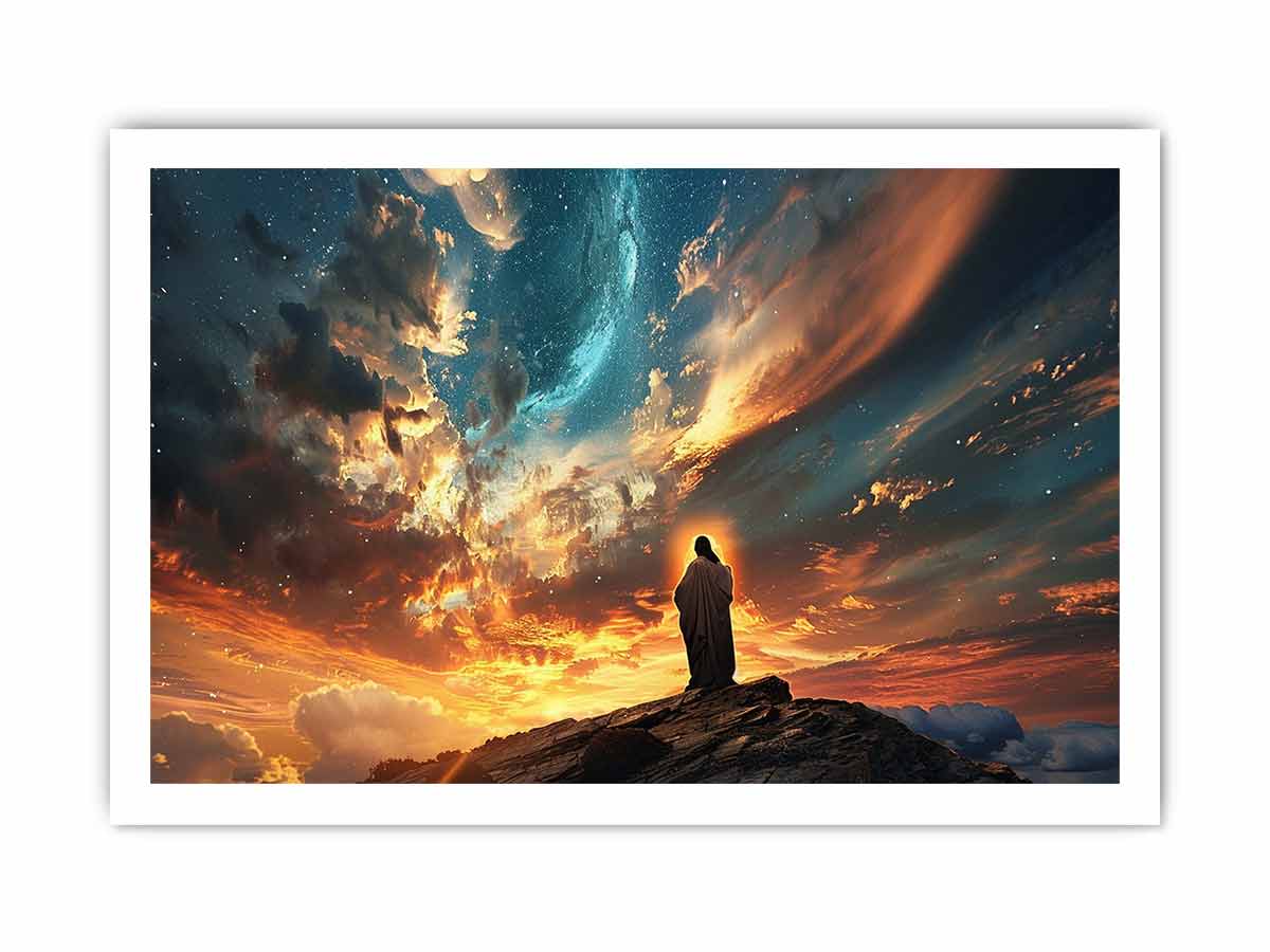 Jesus Canvas painting &  Print-8