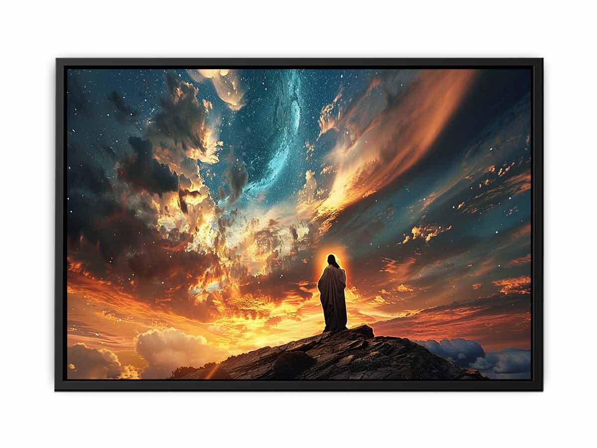 Jesus Canvas painting &  Print-4